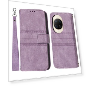 Leather Wallet Case with Wrist Strap — Basic Cases, Smartwatch 2025