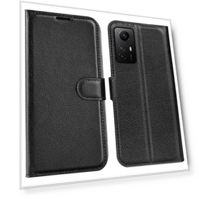 Litchi Texture Wallet Phone Cover Stand — Phone Accessories, Smartwatch 2025