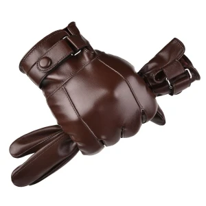 Men's Winter Leather Gloves, Freedom Outdoors