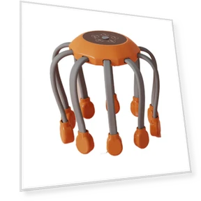Octopus with 20 Tentacles, Head Massager — Back Relief Solutions, Nijuichi