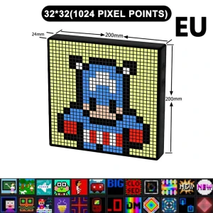 Programmable LED Matrix Pixel Panel Display Light, SaiMili Light