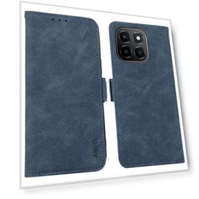 PU Leather Folio Stand View RFID Blocking Phone Cover — Basic Cases, ABEEL