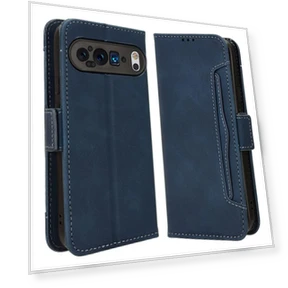 PU Leather Stand Wallet Phone Cover with Multi Card Slots — Basic Cases, Smartwatch 2025