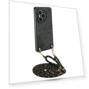 Retro Style Leather Phone Case with Adjustable Strap — Basic Cases, Smartwatch 2025