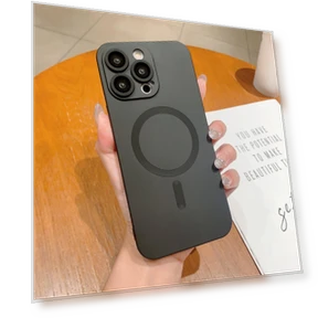 Rubberized TPU Anti-scratch Case with Lens Film — Phone Accessories, Smartwatch 2025