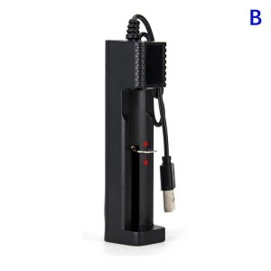 Smart 18650 Lithium Battery Charger, Eyeg