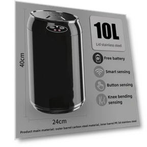 Smart Induction Trash Can — Kitchen Cans, The Romantics