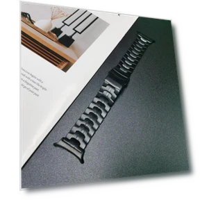 Titanium Alloy Strap with Safety Buckle — Smartwatches, Smartwatch 2025