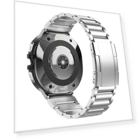 Titanium Steel Band — Bands, Smartwatch 2025