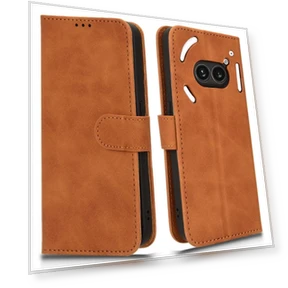 Wallet Case Skin-Touch Folding Stand Leather Phone Cover — Basic Cases, Smartwatch 2025