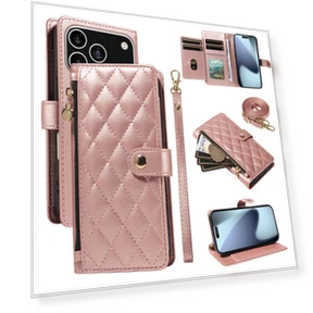 Wallet Case with Straps — Phone Accessories, Smartwatch 2025