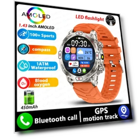 AMOLED Smart Watch for Men — Smartwatches, PRISMA