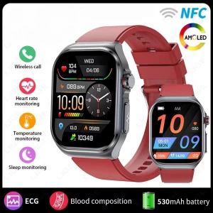 AMOLED Smart Watch with Health Monitoring, SAMS Online