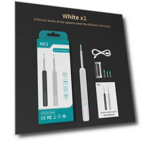 Ear Cleaner with Camera and LED Light — Syringes, Men Women Necklaces Supermarket