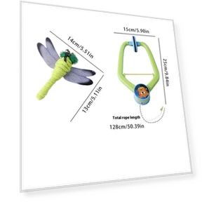 Electric Smart Hanging Door Toy — Cat Playthings, Tennies