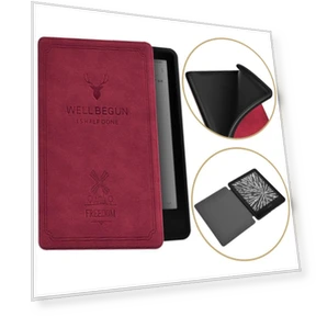 Electronic Book Smart Case Folio Cover — Protective Cases, ZJjiandun