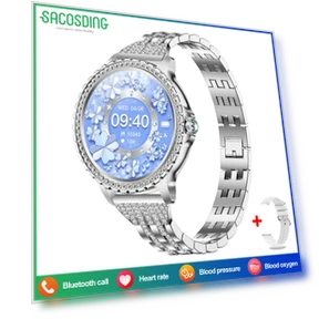 Fashion Women's Smart Watch with AMOLED HD Display — Smartwatches, SACOSDING