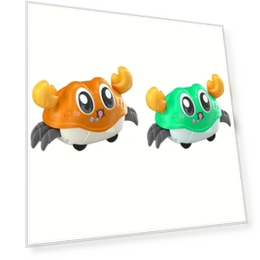 Interactive Sensory Toys for Babies with Crawling Crab — Infant & Early Childhood Playthings, Houspace