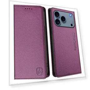 Leather Case with RFID Blocking Wallet Stand — Screen Protectors, Smartwatch 2025