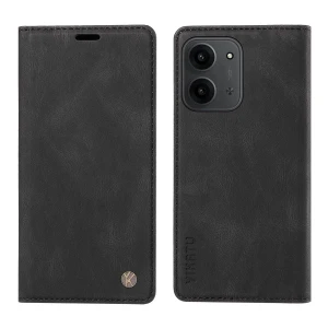 Leather Cover Skin-Touch Wallet Phone Case, YIKATU