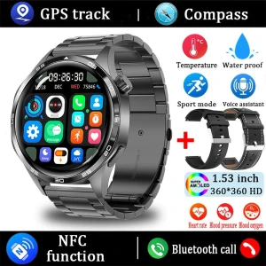 Men's Smart Watch with AMOLED HD Display, SAMS Online
