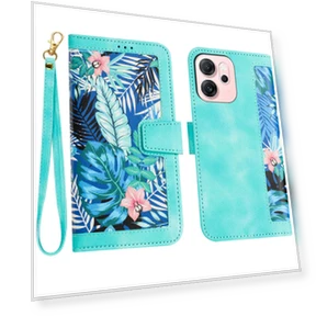 PU Leather Floral Pattern Phone Case — Basic Cases, Smartwatch 2025