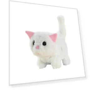 Robotic Simulated Pet Cat — Interactive Animal Companions, softhouse