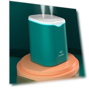 Silent Sterilizing Smart Dual-Head Desktop Aromatherapy Humidifier — Air Moisturizers, Computer boost