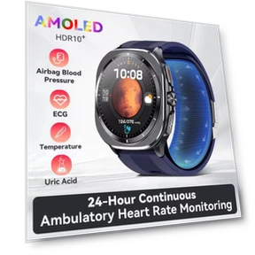 Smartwatch with Air Pump and Airbag for Accurate Measurement — Smartwatches, Carrefour