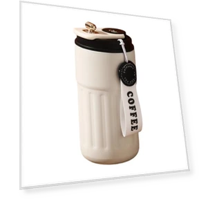 Thermal Coffee Mug with Temperature Display — Beverage Warmers, Decorative Life