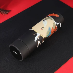 Vacuum Thermos Water Bottle with Smart Temperature Display, SHyunjing