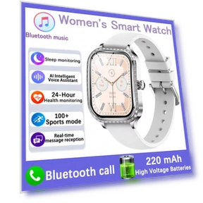 Women's Smart Watch with Heart Rate and Blood Pressure Monitor — Smartwatches, SAMS Online
