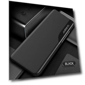 Magnetic Leather Smart View Case — Flip Cases, LUJING-Treasure Bag