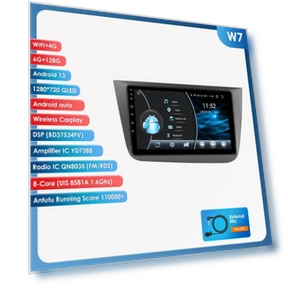 4G AI Voice Wireless CarPlay Android 13 Car Stereo — Stereo Receivers, Hizpo