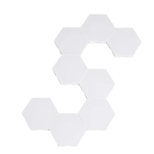 8PCS BT Connected RGB Hexagonal Ambient Light, Neoglint