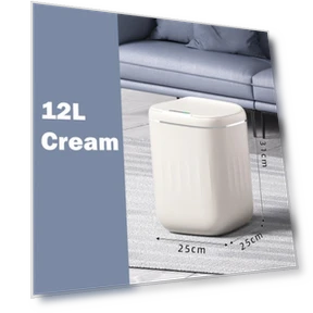 Automatic Sensor Trash Can — Waste Baskets, Homedepot