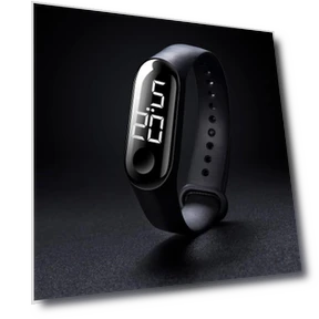 LED Electronic Sports Glow Touch Watch — Men's Timepieces, Dangerous