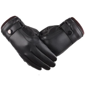 Men's Leather Touchscreen Gloves, Female s