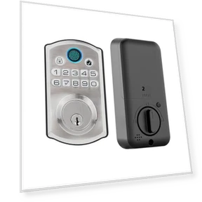 Smart Fingerprint Door Lock — Biometric Security, Auto Launcher