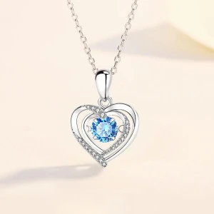 Smart Heart Necklace, Original jewelry design