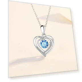 Smart Heart Necklace — Smart Jewelry, Original jewelry design