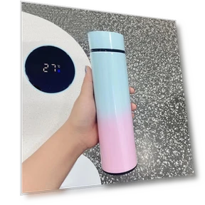 Smart Insulated Cup with LED Temperature Display — Beverage Warmers, Cosy Homes