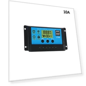 Solar Panel LCD Display Battery Regulator — Chargers, AINYSZIN Automotive Parts