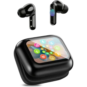 Wireless Earbuds with LCD Display — Wireless Earbuds, Junmaocun