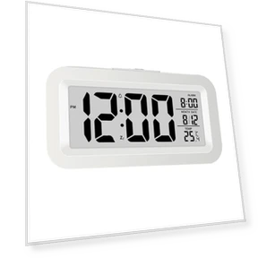 Digital LCD Alarm Clock with Calendar — Alarms & Clocks, Daily necessities-V