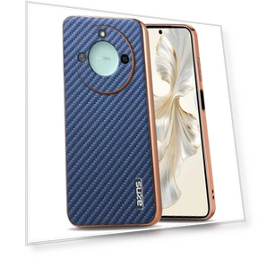 Electroplating Carbon Fiber Texture Phone Cover — Basic Cases, AZNS