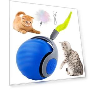 Interactive Cat Ball — Cat Playthings, QIIAII D