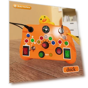 LED Busy Board with Touch Toys — Infant & Early Childhood Playthings, messiia