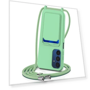 Liquid Silicone Shockproof Phone Cover with Lanyard and Card Slot — Phone Accessories, Smartwatch 2025