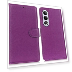 Litchi Texture PU Leather Wallet Stand Phone Cover — Phone Accessories, Smartwatch 2025